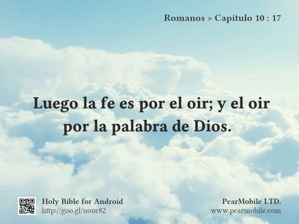 Romanos, Capítulo 10:17